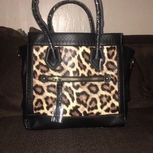 Call it spring cheetah print large purse